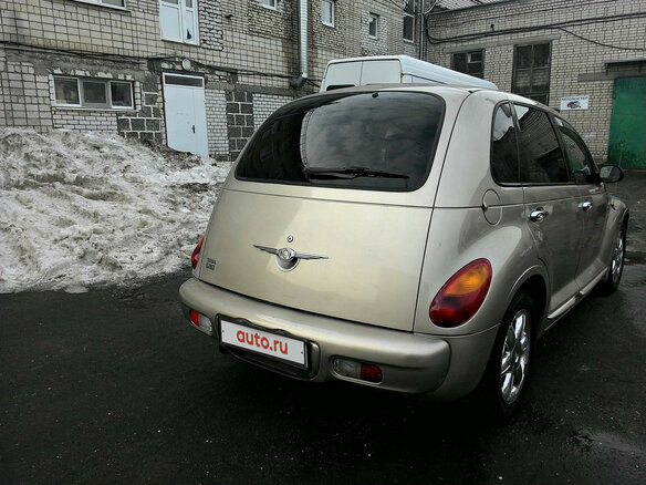 2002 Chrysler PT Cruiser, золотистый - вид 2