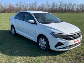 2021 Volkswagen Polo VI, белый, 1050000 рублей, вид 4