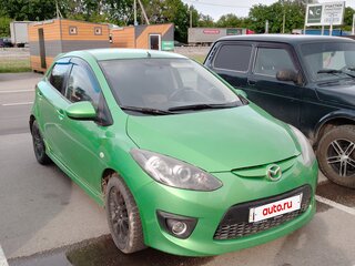 2008 Mazda 2 II (DE), зелёный, 555000 рублей, вид 4
