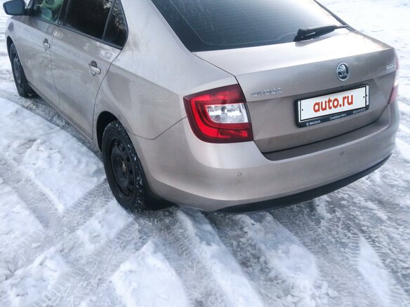 2018 Skoda Rapid I Рестайлинг, бежевый, 1390000 рублей - вид 7