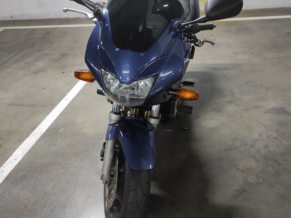 2000 Honda CB 600F Hornet, синий, 400000 рублей - вид 8