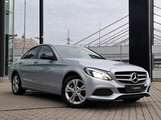 2015 Mercedes-Benz C-Класс 200 IV (W205), серебристый, 2420000 рублей, вид 4