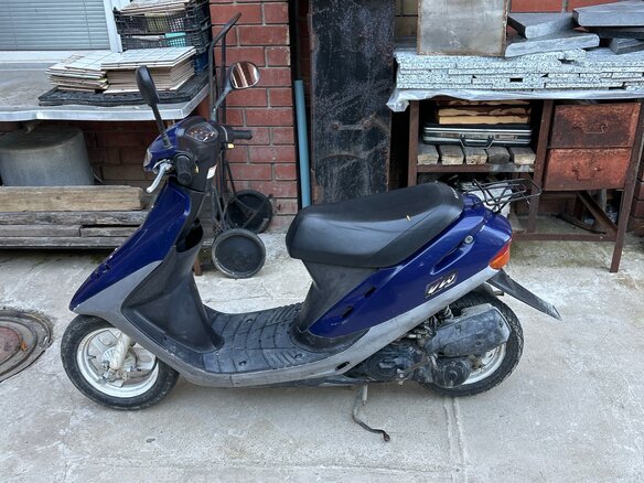 2003 Honda Dio, синий, 45000 рублей - вид 1