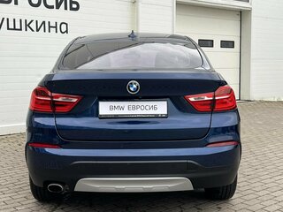 2018 BMW X4 20i I (F26), синий, 3275000 рублей, вид 4