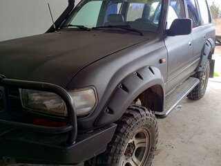 1993 Toyota Land Cruiser 80 Series, чёрный, 1500000 рублей, вид 1