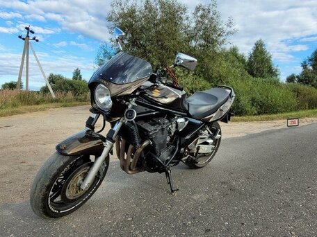 2004 Suzuki Bandit 1200, зелёный, 340000 рублей, вид 2
