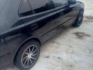 2006 Hyundai Accent ТагАЗ II, чёрный, 450000 рублей, вид 3