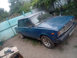 2003 Lada (ВАЗ) 2107, синий, 82000 рублей, вид 2