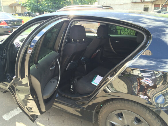 2010 BMW 1 серии 116i I (E81/E82/E87/E88) Рестайлинг, чёрный - вид 5