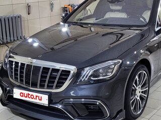 2013 Mercedes-Benz S-Класс 500 Long VI (W222, C217), чёрный, 3500000 рублей, вид 1