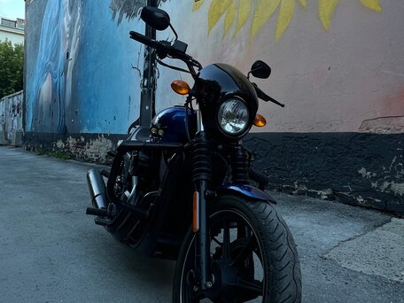 2016 Harley-Davidson Street 750, синий, 600000 рублей, вид 1