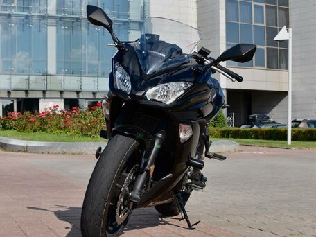 2017 Kawasaki Ninja 650, чёрный, 603663 рублей, вид 5