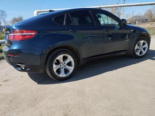 2012 BMW X6 35i I (E71) Рестайлинг, синий, 1900000 рублей, вид 3