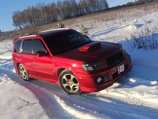 2002 Subaru Forester II, красный, 1250000 рублей, вид 3