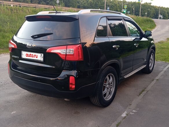 2017 Kia Sorento II Рестайлинг, чёрный, 2050000 рублей - вид 6