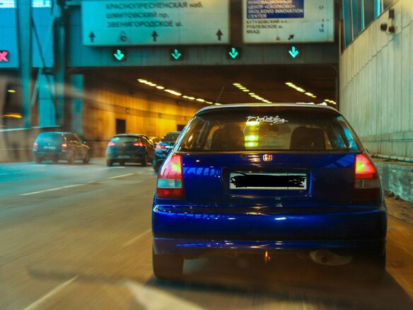 1999 Honda Civic VI, синий - вид 9