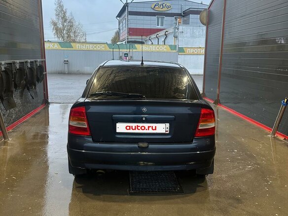 2001 Opel Astra F, синий, 150000 рублей - вид 5