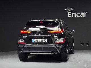 2022 Hyundai Kona I Рестайлинг, чёрный, 1350000 рублей, вид 4