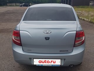 2013 Lada (ВАЗ) Granta I, голубой, 465000 рублей, вид 3