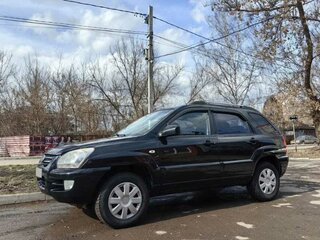 2006 Kia Sportage II, чёрный, 695000 рублей, вид 3