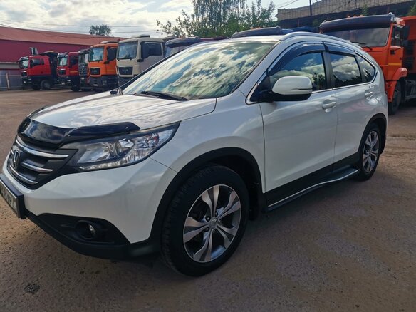 2013 Honda CR-V IV, белый