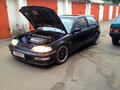 1990 Honda Civic, чёрный - вид 3