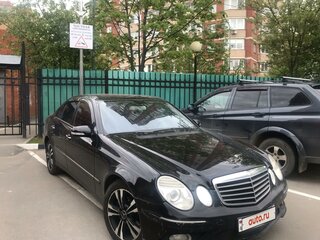 2007 Mercedes-Benz E-Класс 350 III (W211, S211) Рестайлинг, чёрный, 950000 рублей, вид 1