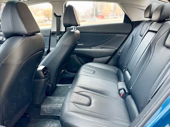 2023 Hyundai Elantra N Line VII (CN7) Рестайлинг, синий - вид 12