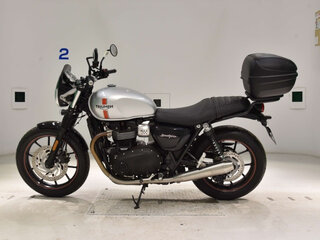 2017 Triumph Street Twin, чёрный, 850000 рублей, вид 3