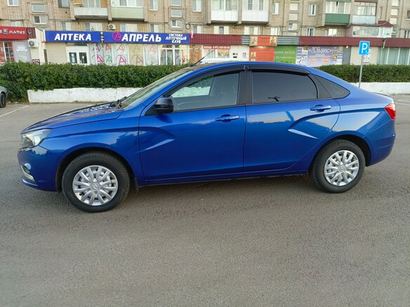 2021 Lada (ВАЗ) Vesta I, синий, 1129999 рублей - вид 18