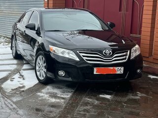 2011 Toyota Camry VI (XV40) Рестайлинг, чёрный, 1400000 рублей, вид 2