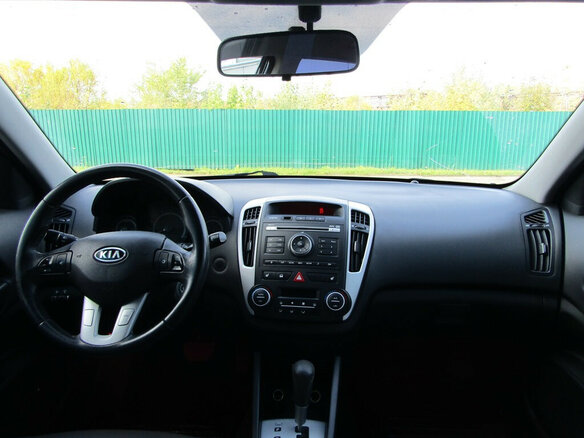 2010 Kia Ceed I Рестайлинг, чёрный, 1200000 рублей - вид 8
