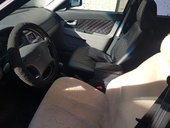 2011 Lada (ВАЗ) Priora I, чёрный, 425000 рублей - вид 5
