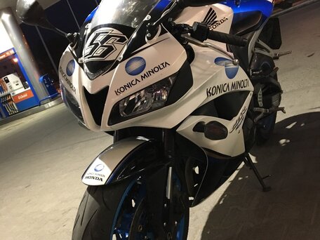 2010 Honda CBR 600RR, синий, 700000 рублей, вид 4