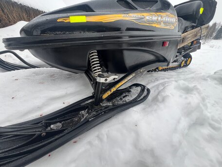2004 BRP Ski-Doo Skandic 600, чёрный, 500000 рублей, вид 3