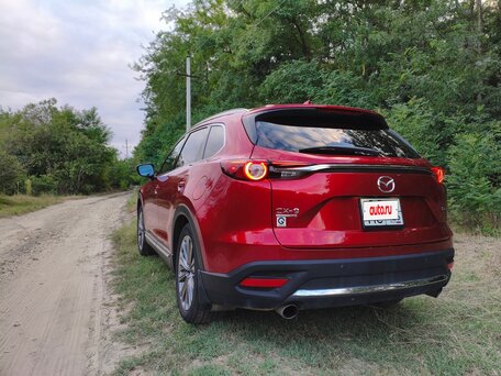 2022 Mazda CX-9 II Рестайлинг, красный, 4450000 рублей, вид 4