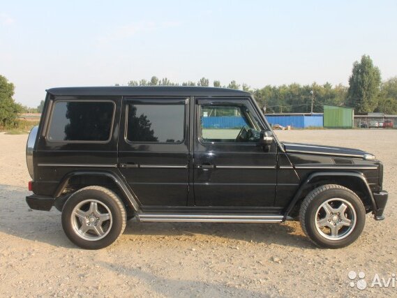 1999 Mercedes-Benz G-Класс 300 II (W463), чёрный - вид 1