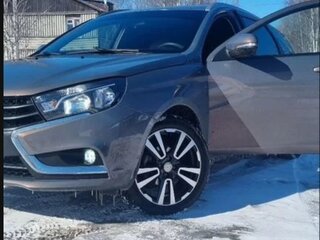 2020 Lada (ВАЗ) Vesta SW I, серый, 1250000 рублей, вид 2