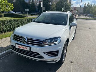 2016 Volkswagen Touareg II Рестайлинг, белый, 3600000 рублей, вид 1