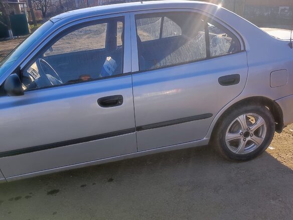 2005 Hyundai Accent ТагАЗ II, серый, 390000 рублей - вид 11