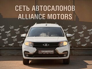 2021 Lada (ВАЗ) Largus I Рестайлинг, белый, 1180000 рублей, вид 2