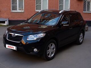 2010 Hyundai Santa Fe II Рестайлинг, чёрный, 1450000 рублей, вид 1