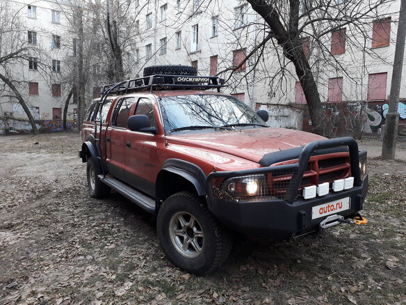 1999 Dodge Dakota II, оранжевый
