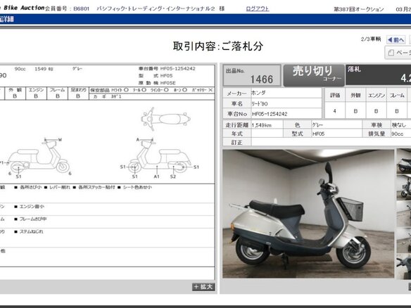 1998 Honda Lead 90, серебристый, 240000 рублей