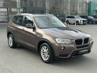 2013 BMW X3 20i xDrive II (F25), коричневый, 1440000 рублей, вид 3