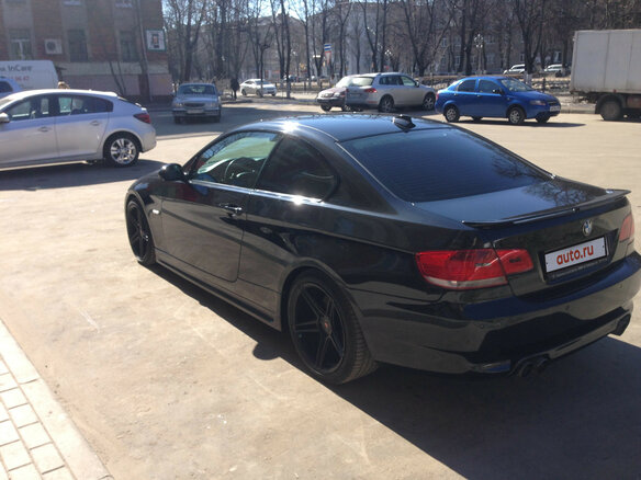 2008 BMW 3 серии 335xi V (E90/E91/E92/E93), чёрный - вид 3