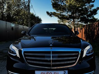 2018 Mercedes-Benz S-Класс 350 d Long VI (W222, C217) Рестайлинг, чёрный, 7200000 рублей, вид 5