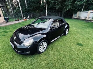 2015 Volkswagen Beetle II (A5), чёрный, 1400000 рублей, вид 4