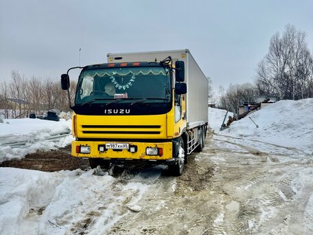 1999 Isuzu Giga (C-series), жёлтый, 2250000 рублей, вид 1