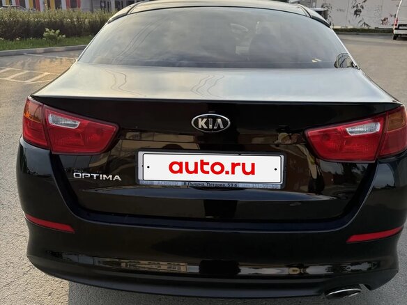 2015 Kia Optima III Рестайлинг, чёрный, 1380000 рублей - вид 3